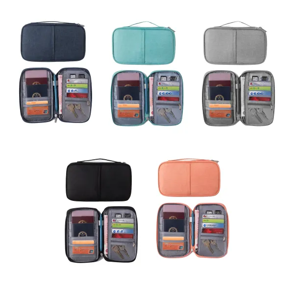 Water-Resistant Travel Card Holder