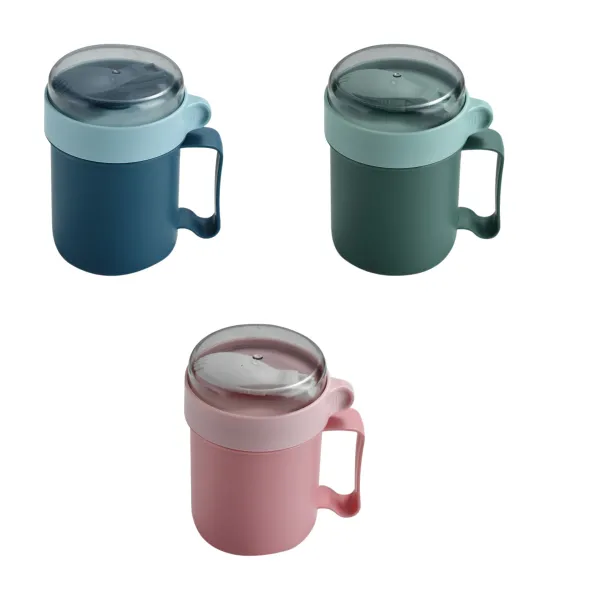 Premium Portable Spoon Soup Cup