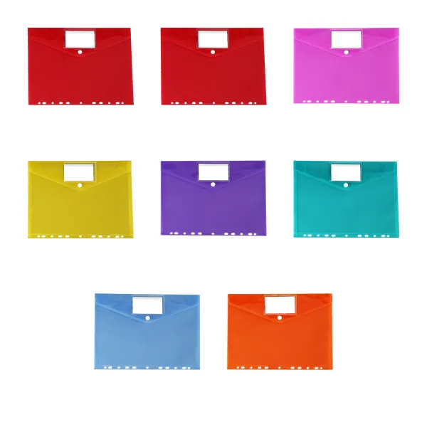 Clear Snap File Folder