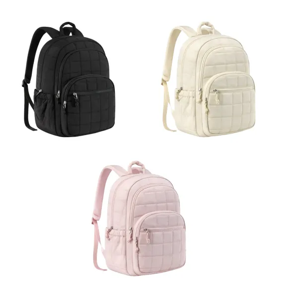 Travel Womens Quilted Backpack