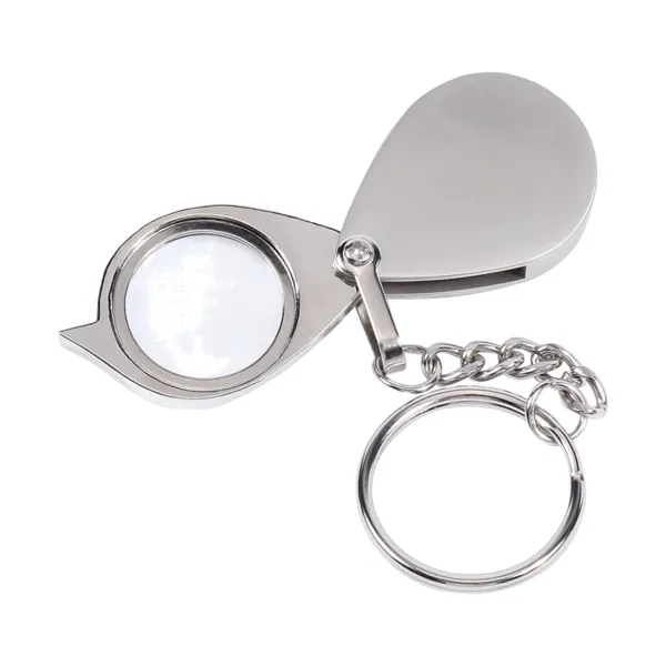 Key Ring Optical Reading Magnifier