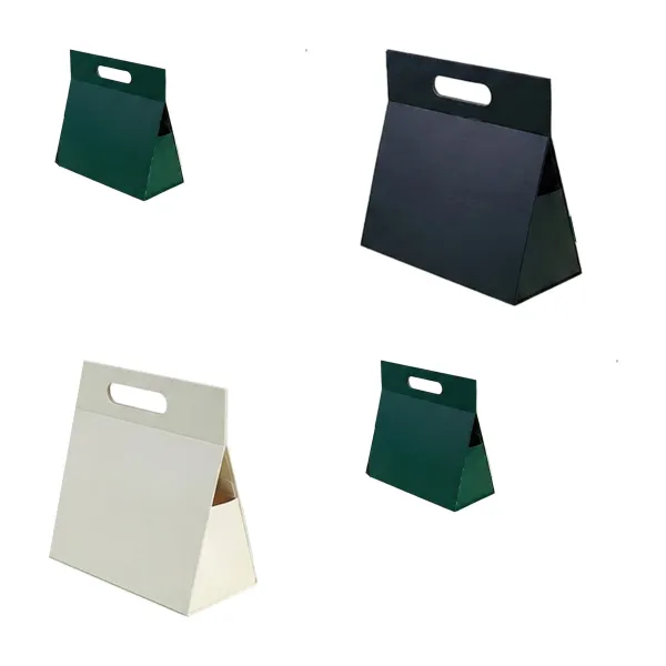 Triangular Magnetic Handheld Box