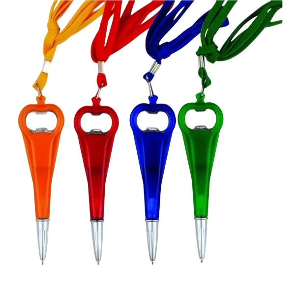 Metal Bottle-Opener Ballpoint Pen