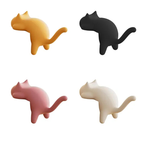 Cat Design Bag Hook