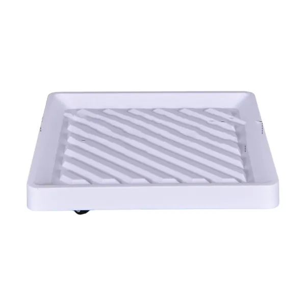 Square Rolling Flower Pot Tray