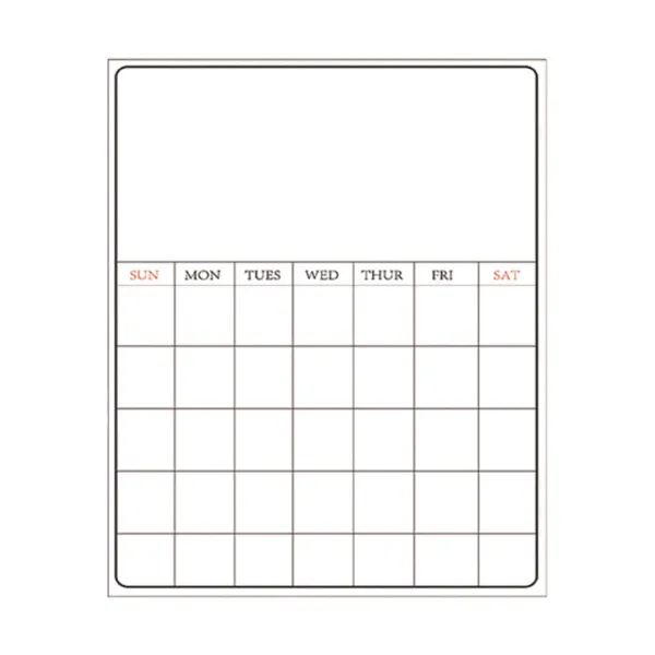 Magnetic Acrylic Refrigerator Message Board