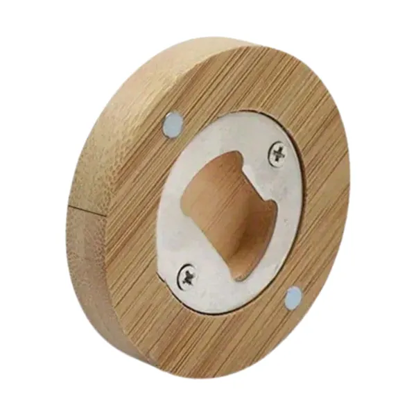 Bamboo Wood Magnetic Bottle Opener