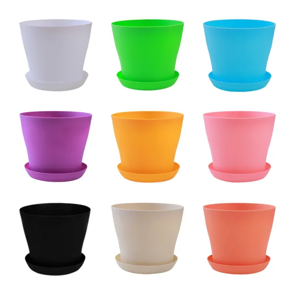 Large Resin Plastic Flower Pot