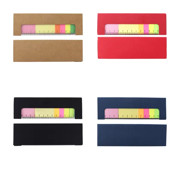 Ruler Reusable Sticky Notes Pad