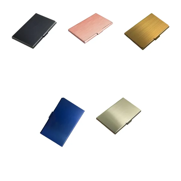 Electroplated Stainless Steel Card Box