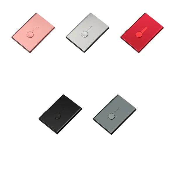 Alloy Roomy Card Holder