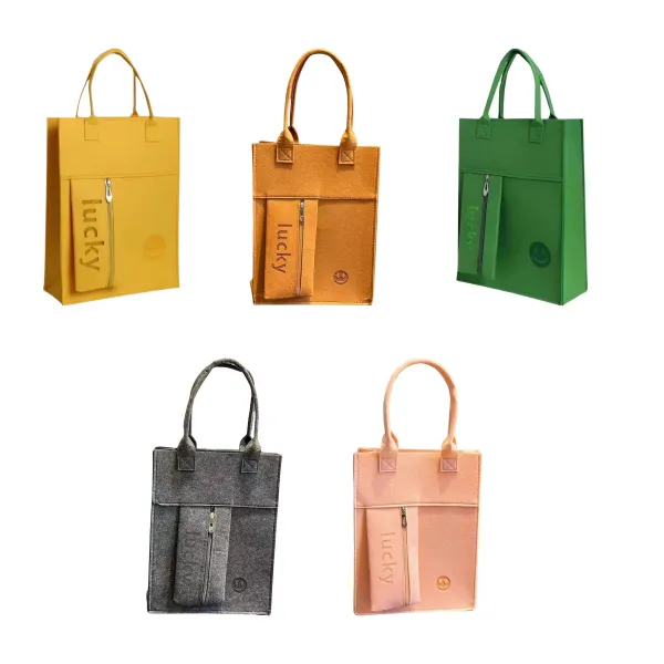 Portable Felt Document Bag