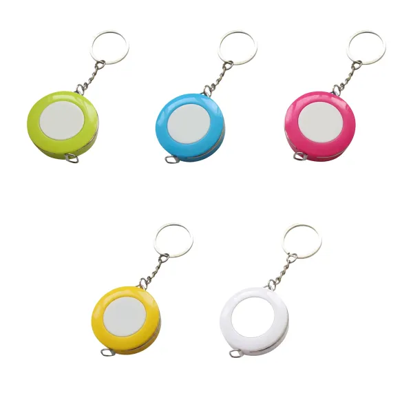 Candy Colored Key Ring Tape Measure