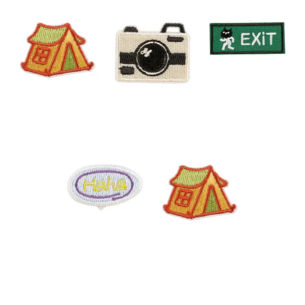 Mini Embroidery Label Computer Sticker