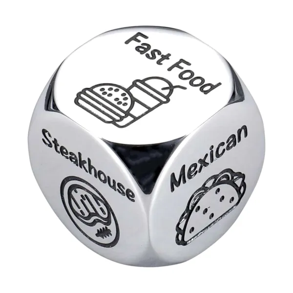 Valentine Food Decision Date Dice