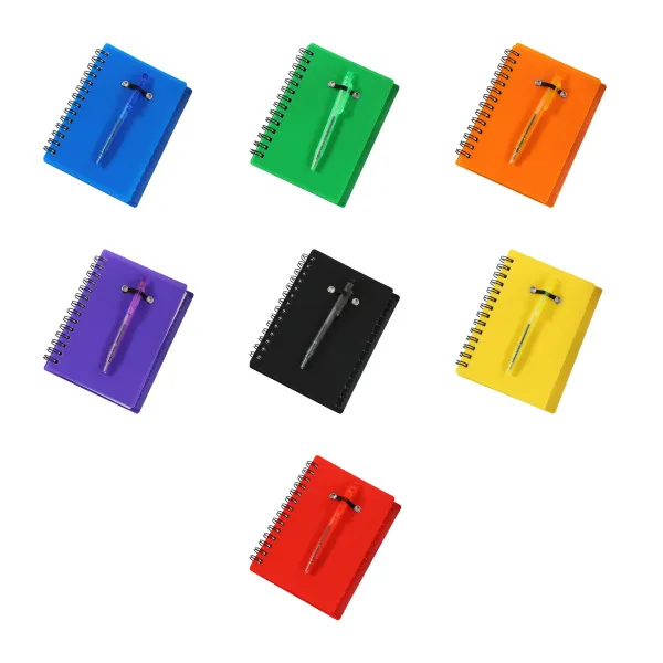 Notebook With Pen Holder