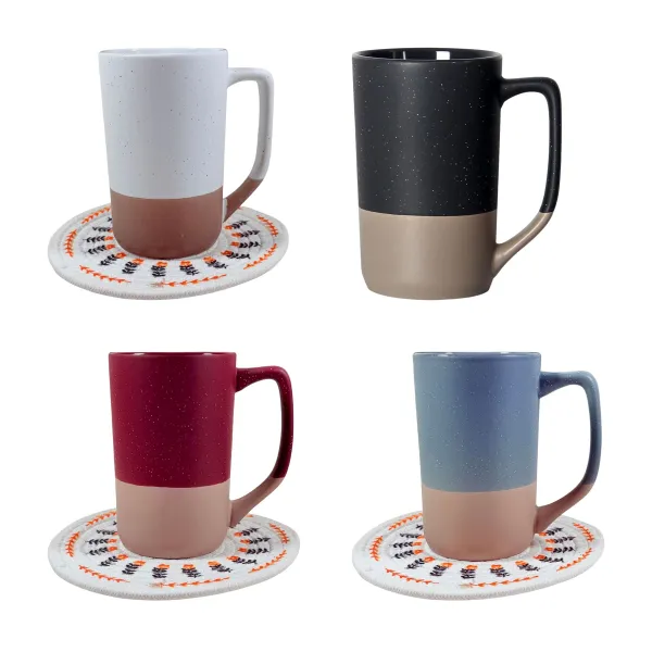 Nordic Style Two-Tone Coffee Mug