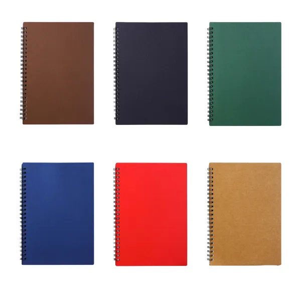 A5 Kraft Spiral Notebook