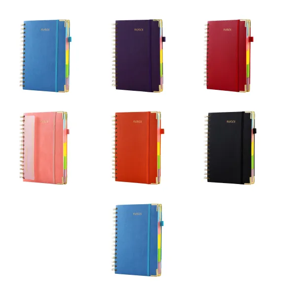 A5 Metal Coil Notebook