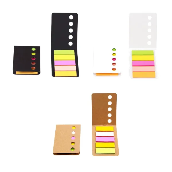 Kraft Paper Index Stickers