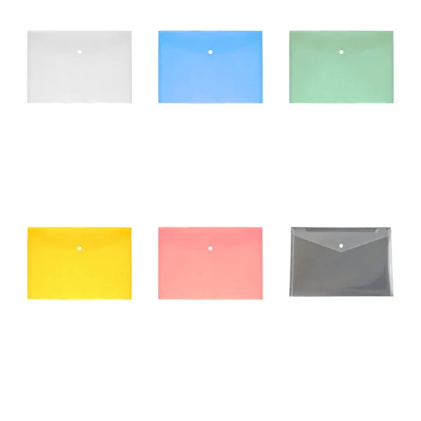 Clear A4 Plastic File Bag