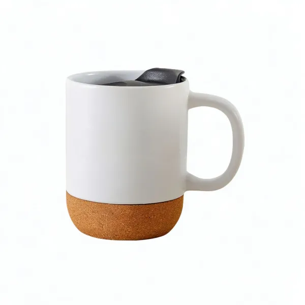 Cork Base Ceramic Mug