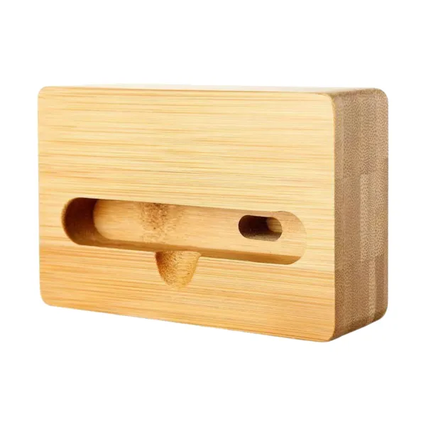 Bamboo Phone Speaker Stand
