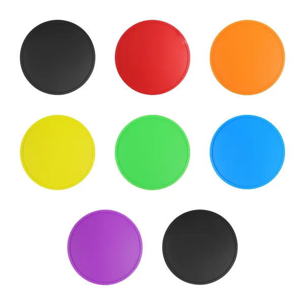 Round Silicone Heat Resistant Coasters