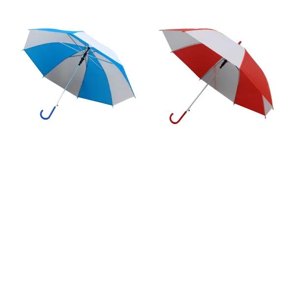 Plain Frosted Long Handle Diy Umbrella