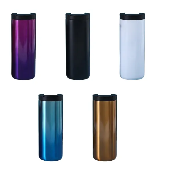 Gradient Stainless Steel Coffee Cup