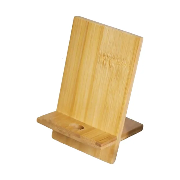 Wooden Desktop Phone Holder