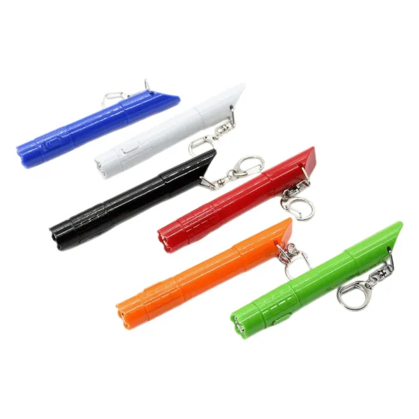 Flashlight Whistle Survival Pen