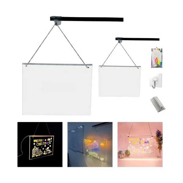 Hanging Led Erasable Writing Board