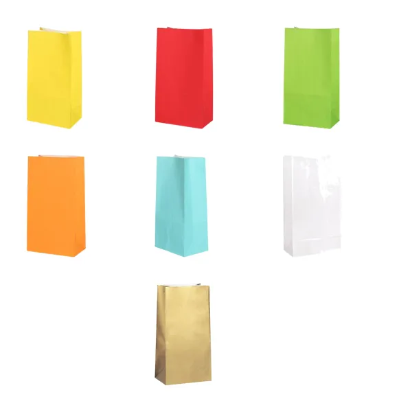 Reusable Colorful Kraft Bags