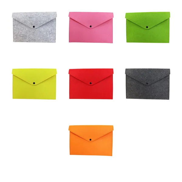 A4 Felt File Bags Wool Folder