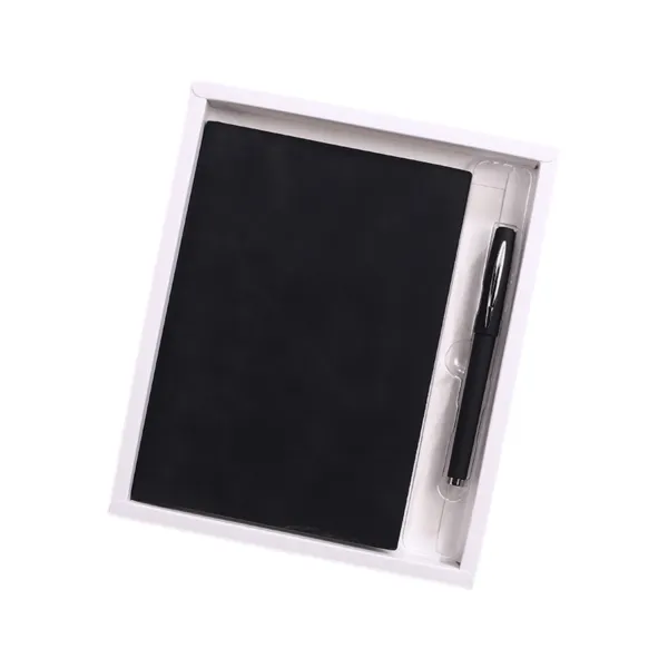A5 PU Leather Notebook with Pen