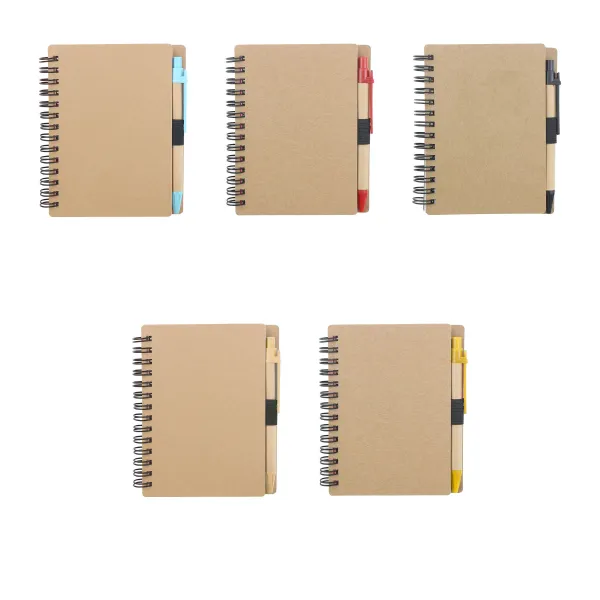 Kraft Paper Coil Notebook Set