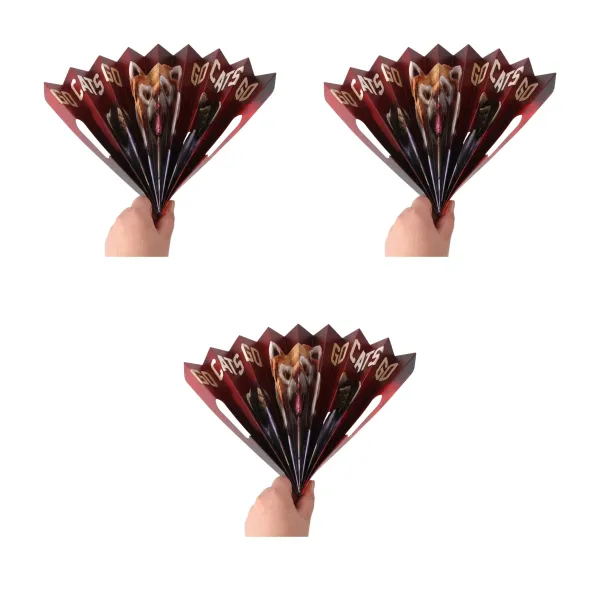 Coated Paper Hand Fan