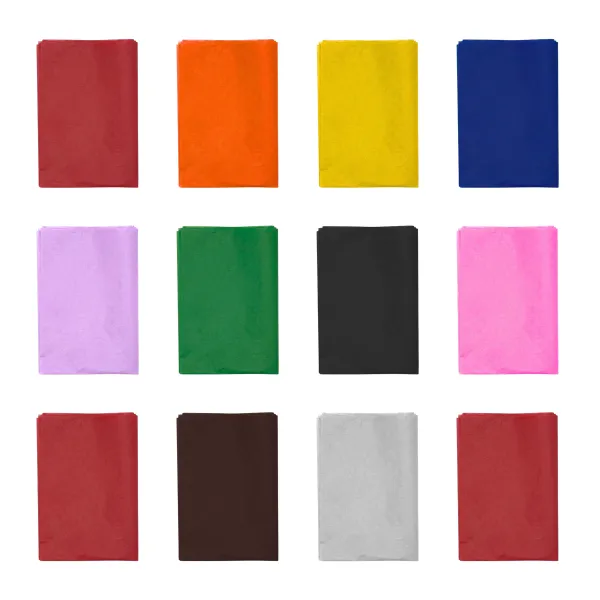 Colored Packaging Mixed Paper