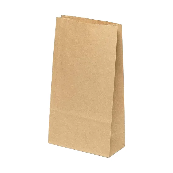 Brown Kraft Paper Takeout Bag