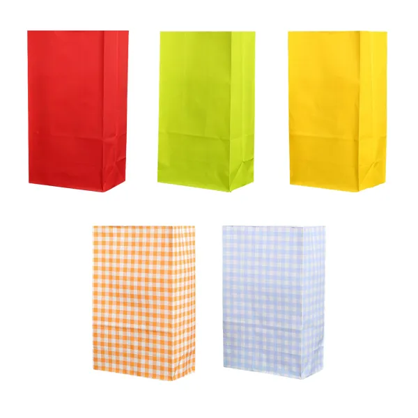 Durable Kraft Paper Shopping Bags