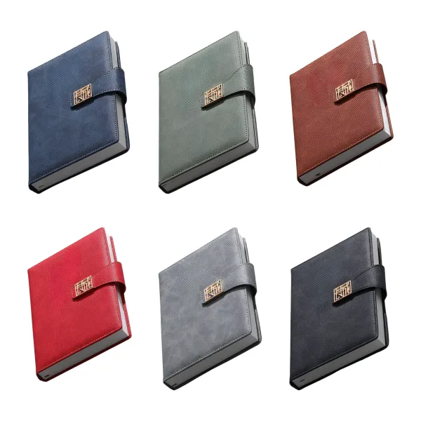 A5 264 Pages Stripe Bound Cover Notebook