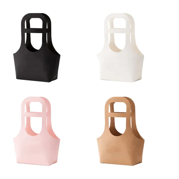 Water-Resistant Handheld Flower Paper Bag