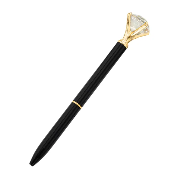 Crystal Diamond-Accent Metal Pen Set