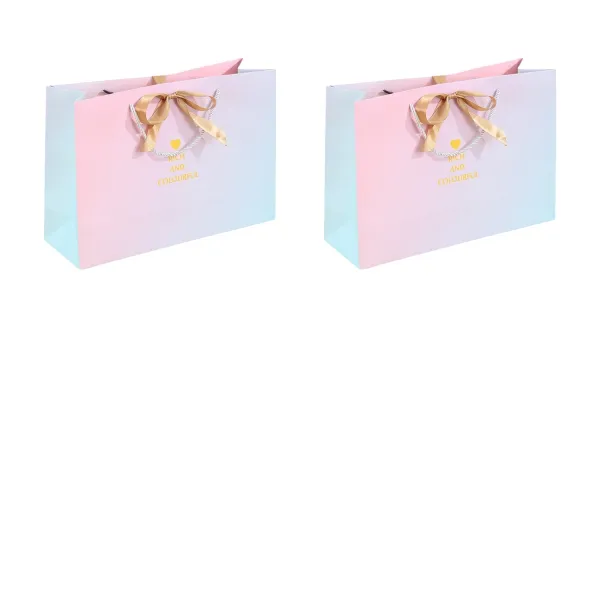 Gradient Paper Shopping Bag