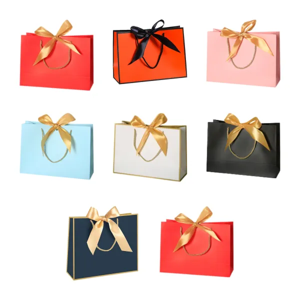 Ed Bow Paper Bag
