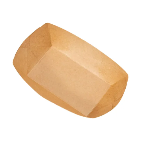 Kraft Paper Food Boat Tray