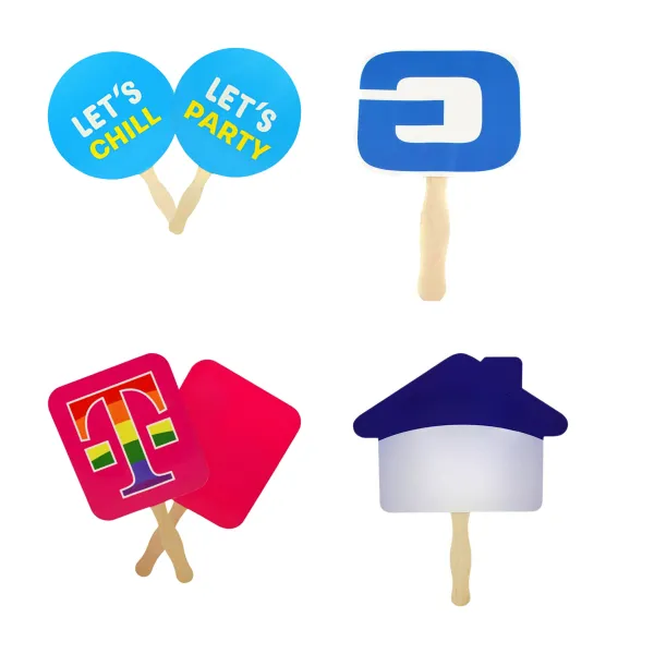 Recyclable Paper Hand Fan