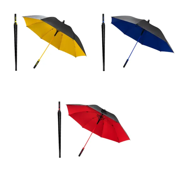 Windproof Fiberglass Double Canopy Golf Umbrella