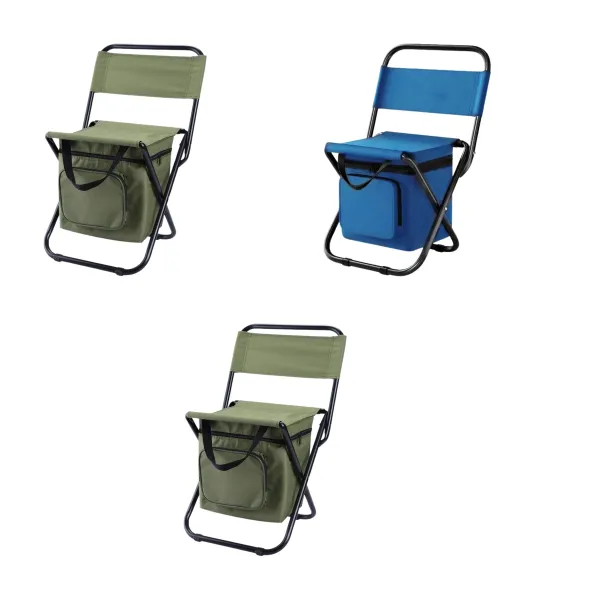Backpack Insulated Folding Cooler Chair Metal Frame
